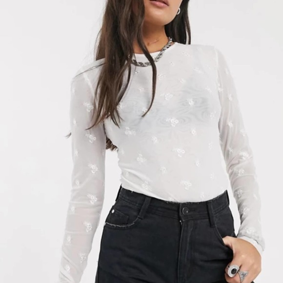 Free People Mesh Bodysuit - Picture 12 of 14